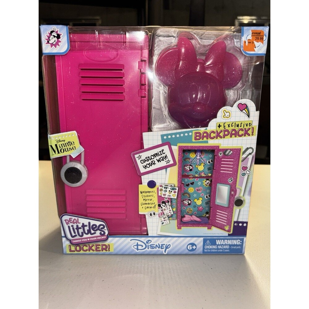 Real Littles Minnie Mouse Locker Disney Miniature